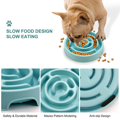 Slow Feeder Dog Bowls